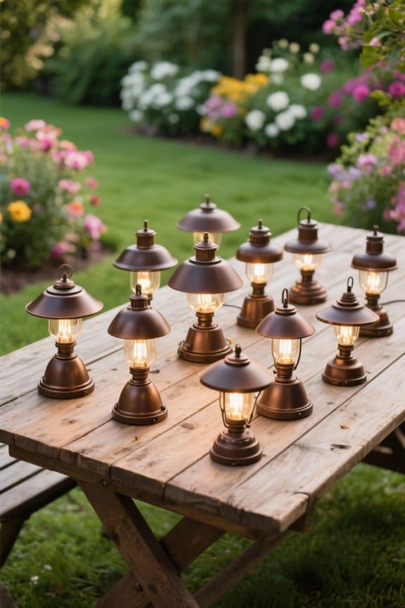 stylish oil rubbed lighting