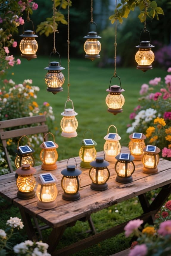 stylish outdoor solar lighting