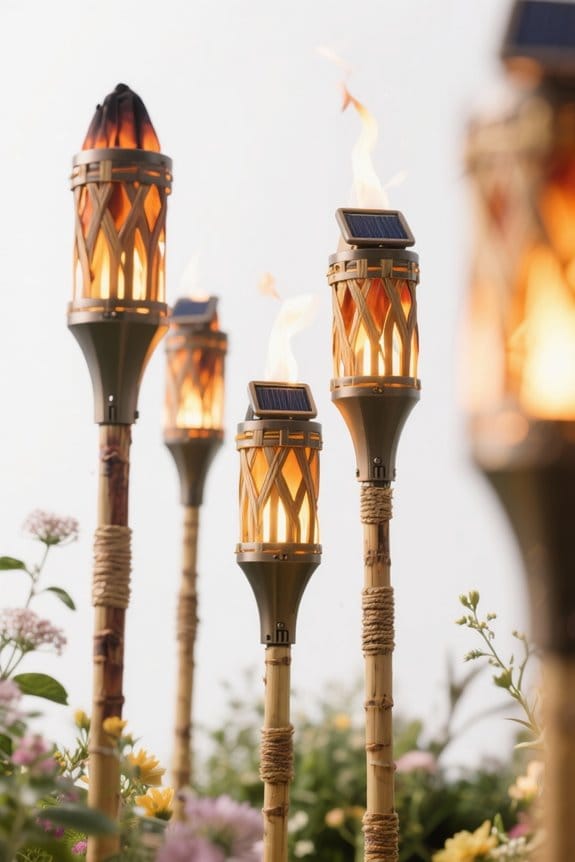 tiki torch solar lights considerations