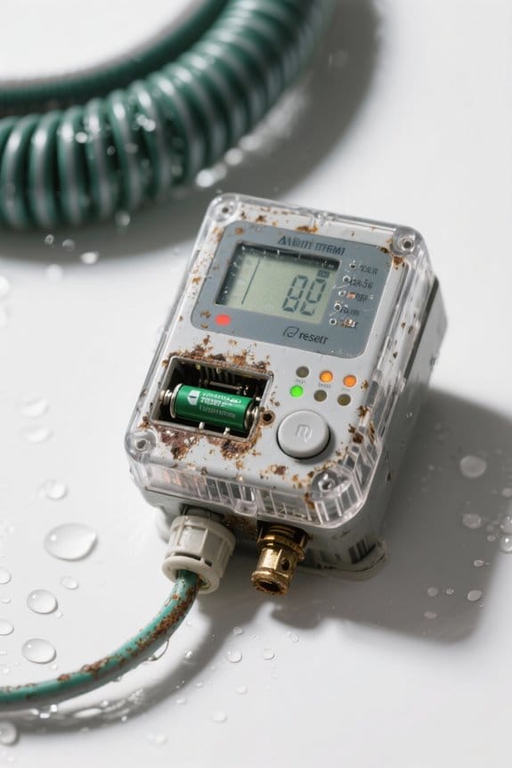 timer issues in irrigation