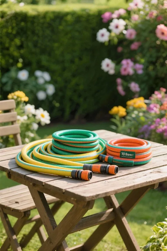 top flat garden hoses
