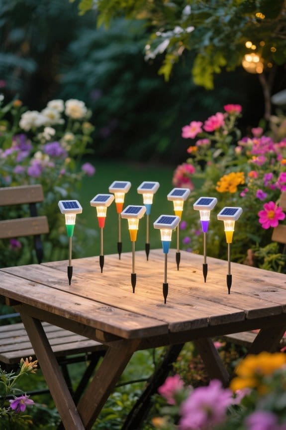 top garden solar lights