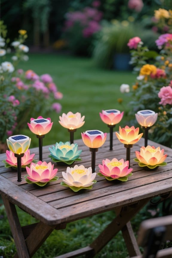 top lotus solar lights