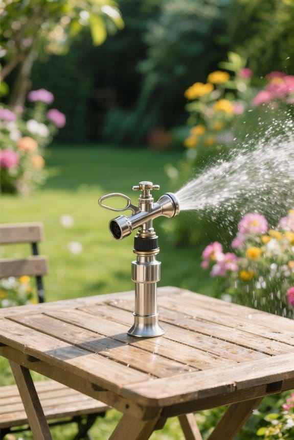 top metal oscillating sprinklers