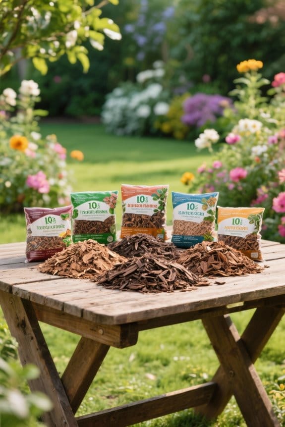top mulch choices for gardens