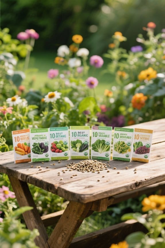 top organic vegetable seeds