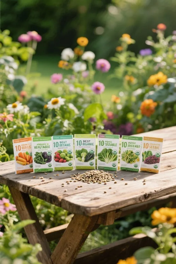 top organic vegetable seeds
