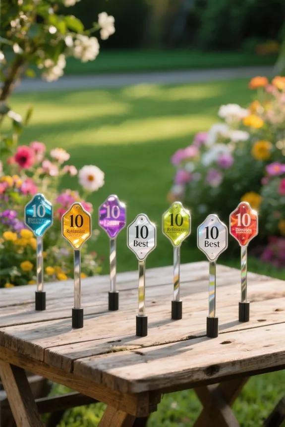 top reflective driveway markers