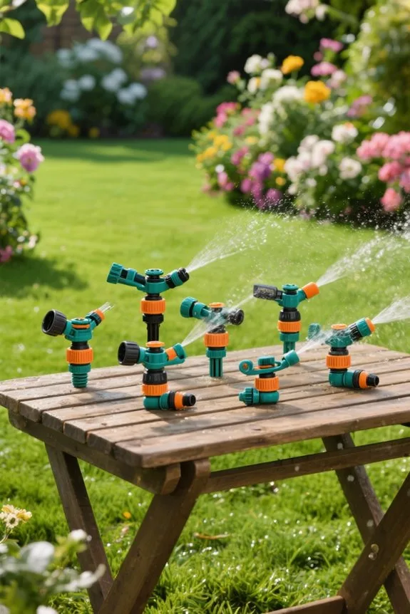 top spray sprinkler picks