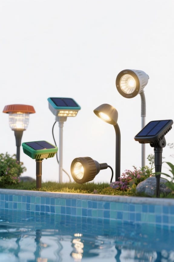 underwater solar lights considerations
