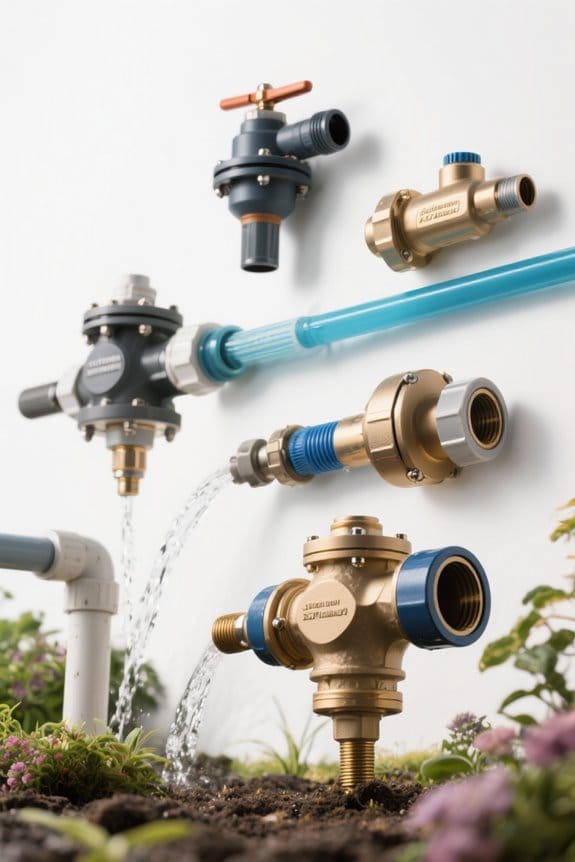 vacuum breaker irrigation considerations