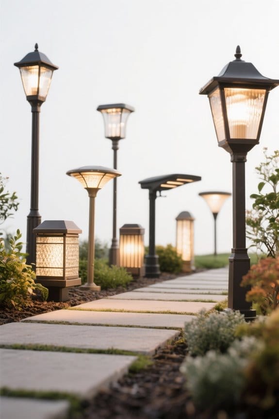 walkway lighting fixture considerations